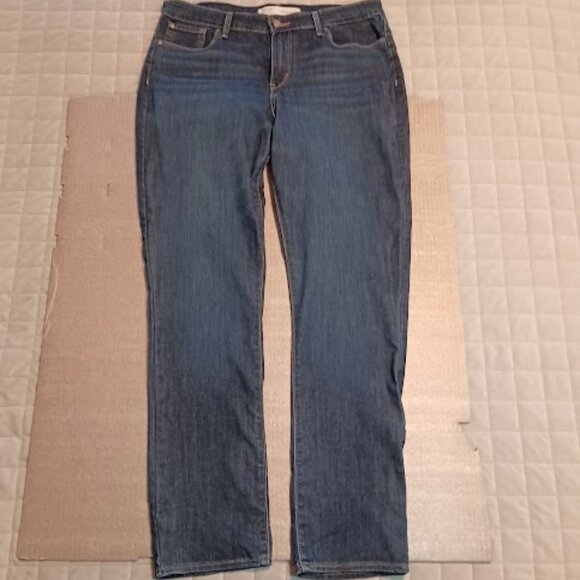 Signature by Levi Strauss Mid Rise Slim straight leg, Size W32 X L32 - Picture 3 of 8